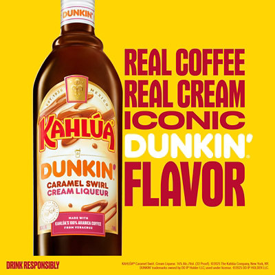Kahlua Liq Dunkin Caramel Swirl 750 Ml - 750 ML - Image 4