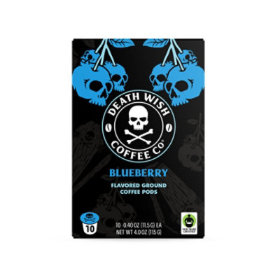 Death Wish Coffee Coffee Ss Blueberry 10ct - 10 CT - Image 1