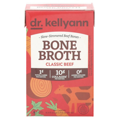 Dr Kellyann Bone Broth Beef Classic - 16.9 FZ - Image 2