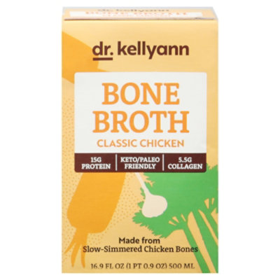 Dr Kellyann Bone Broth Chicken - 16.9 FZ - Image 1