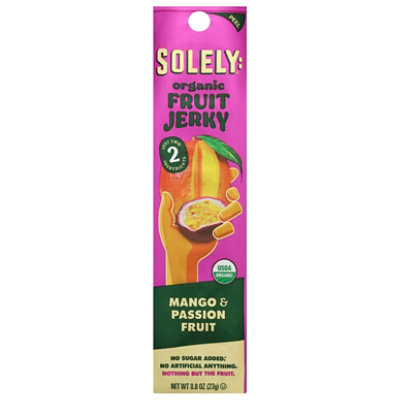Solely Fruit Jerky Mango & Passionfruit - .8 OZ - Image 1