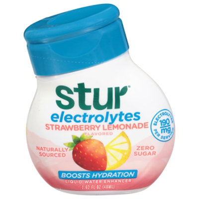 Stur Water Enhancer Strawberry Lemonade Electrolyte - 1.62 FZ - Image 2