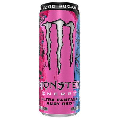 Monster Ultra Fantasy Ruby Red 12fz - 12 FZ - Image 1