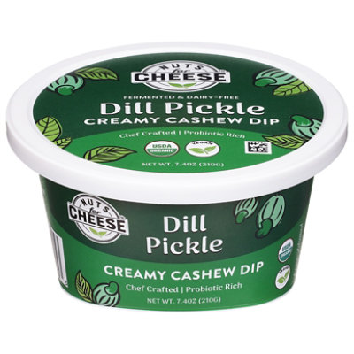 Nuts For Cheese Cashew Dip Dill Pickle 7.4oz - 7.4 OZ - Image 2