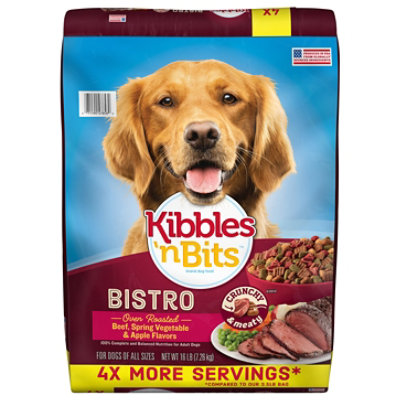 Kibbles N Bits Bistro Oven Roasted Beef/veggies - 16 LB - Image 1