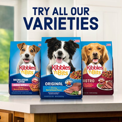 Kibbles N Bits Bistro Original Dog Food - 16 LB - Image 2
