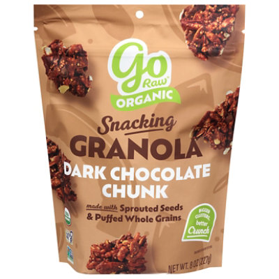 Go Raw Granola Dark Chocolate - 8 OZ - Image 2