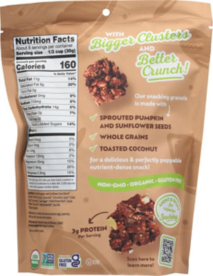 Go Raw Granola Dark Chocolate - 8 OZ - Image 5
