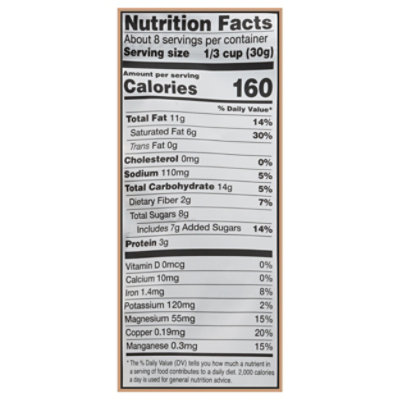 Go Raw Granola Dark Chocolate - 8 OZ - Image 3