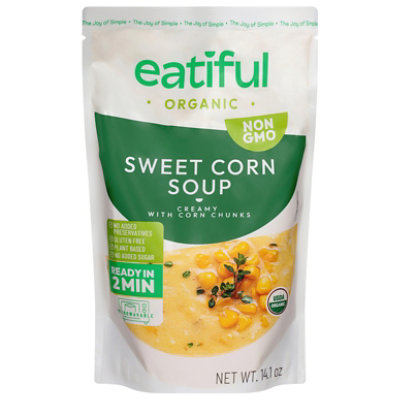 Eatiful Soup Sweet Corn Organic - 14.1 OZ - Image 2