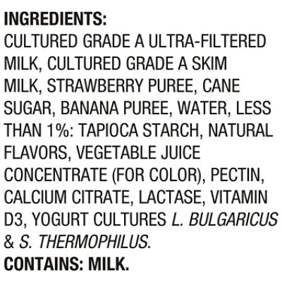 Too Good Strawberry Banana Kids Pouch, 4-3.5 Oz, 14 Oz - 4-3.5OZ - Image 4