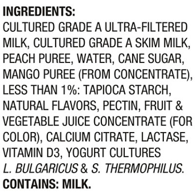 Too Good Kids Peach Mango Yogurt 4-3.5 Oz 14 Oz - 4-3.5OZ - Image 4