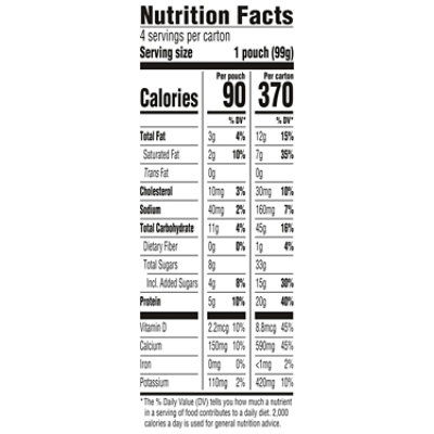 Too Good Pear Berry Yogurt Kids Pouch, 4-3.5 Oz, 14 Oz - 4-3.5OZ - Image 3