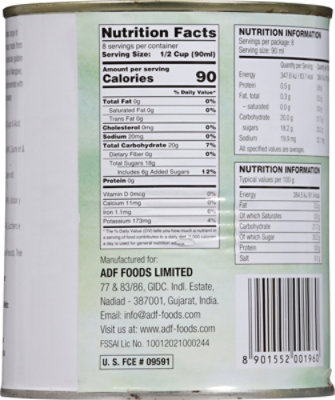 Ashoka Mango Pulp Kesar - 30.0 OZ - Image 5