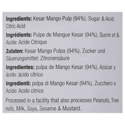 Ashoka Mango Pulp Kesar - 30.0 OZ - Image 4