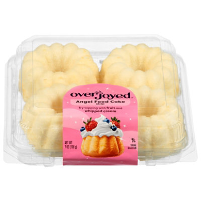 Overjoyed Mini Angel Food Cake 7 Oz - 7 OZ - Image 1