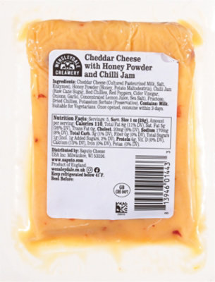 Wensleydale Creamery Cheddar Hot Honey Wedge - 5.3 OZ - Image 5