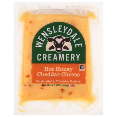 Wensleydale Creamery Cheddar Hot Honey Wedge - 5.3 OZ - Image 1