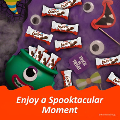 Kinder Bueno Bar, Halloween Candy, Snack Size - Image 2