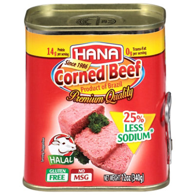 Hana Corned Beef Low Sodium - 12 OZ - Image 2