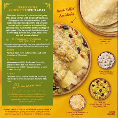 Cholula Chicken Enchiladas Frozen Green Chile 9 Oz - 9 OZ - Image 5