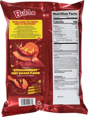 Samyang Potato Chips Buldak Original - 4.23 OZ - Image 5