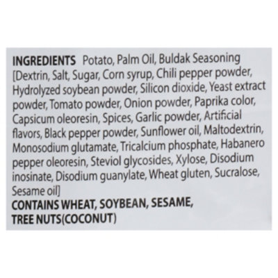 Samyang Potato Chips Buldak Original - 4.23 OZ - Image 4