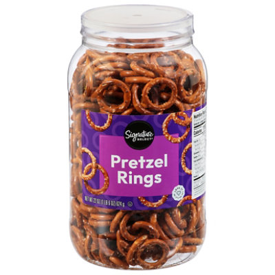 Signature Select Pretzel Rings Barrel 22 Oz - 22 OZ