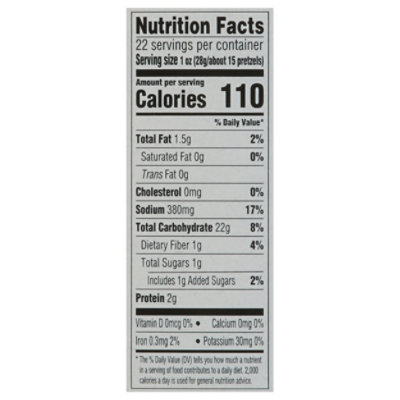 Signature Select Pretzel Rings Barrel 22 Oz - 22 OZ - Image 3