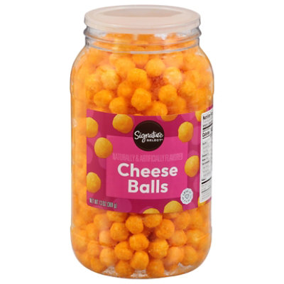 Signature Select Cheese Balls Barrel 13 Oz - 13 OZ