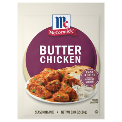 Mccormick Butter Chicken Seas Mix .87 Oz - .87 OZ - Image 1