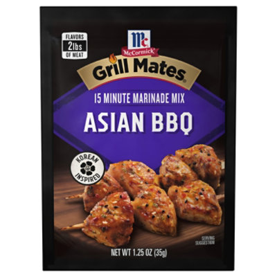 Mccormick Grill Mates Asian Bbq 1.25 Oz - 1.25 OZ