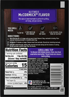 Mccormick Grill Mates Asian Bbq 1.25 Oz - 1.25 OZ - Image 5