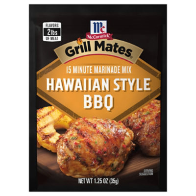 Mccormick Grill Mates Hawaiian Style Bbq 1.25 Oz - 1.25 OZ
