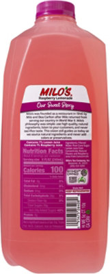 Milos Raspberry Lemonade 64 Fl Oz - 64 FZ - Image 5
