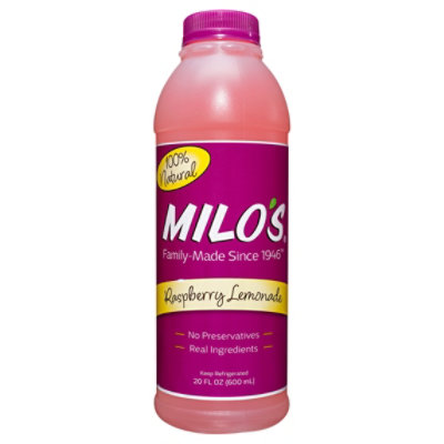 Milo's Raspberry Lemonade - 20 Fl Oz - 20 FZ - Image 2