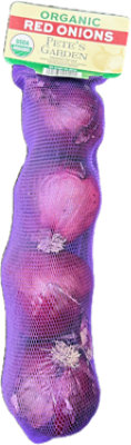 Pete's Garden Organic Red Onion 2lb - 2 LB - Image 1