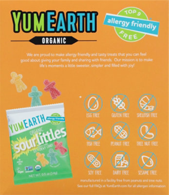 Yum Earth Sour Littles Halloween 7.5oz - 7.5 OZ - Image 5