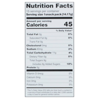 Yum Earth Gummy Fruit Halloween 7.5oz - 7.5 OZ - Image 3