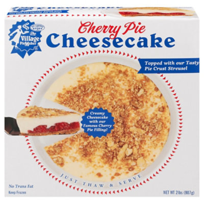 Village Piemaker Cherry Cheesecake Pie 2lb - 2 LB - Image 2
