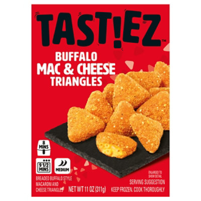 Tast Ezbuffalo Mac & Cheese Triangles 11 Oz - 11 OZ - Image 1