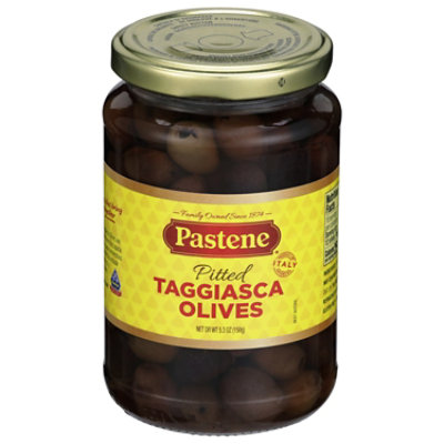 Pastene Pitted Taggiasca Olives 5.3 Ounce - 5.3 OZ - Image 1