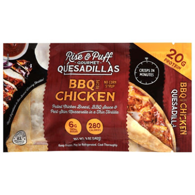 Rise N Puff Quesadillas Bbq Pulled Chicken - 4.7 OZ - Image 1