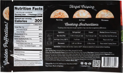 Rise N Puff Quesadillas Pepperoni Pizza - 3.9 OZ - Image 5