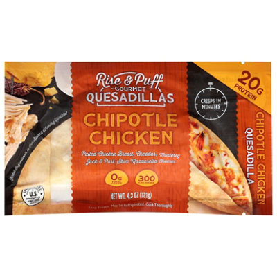 Rise N Puff Quesadillas Chipotle Chicken - 4.3 OZ - Image 1