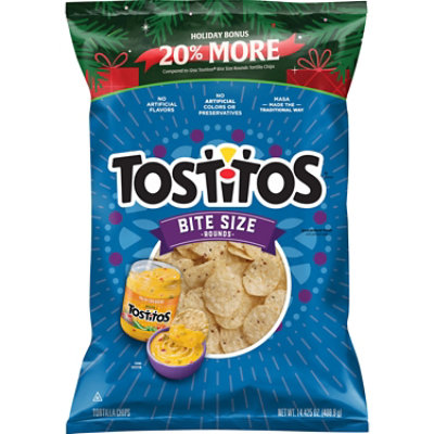 Tostitos Bite Size 20% More 14.425oz - 14.425 OZ - Image 1