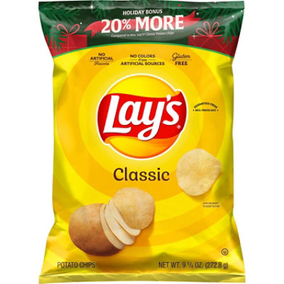 Lays 20% More 9.625oz - 9.625OZ - Image 1