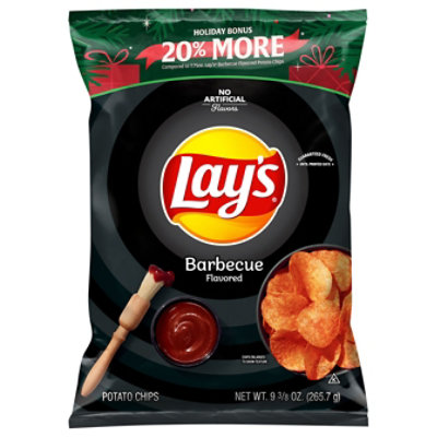 Lays Bbq 20% More 9.375oz - 9.375OZ - Image 2