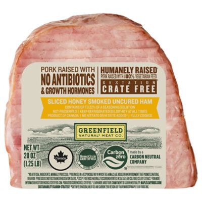 Hatfield Boneless Brown Sugar Pre-sliced Ham Natural Juice Quarter