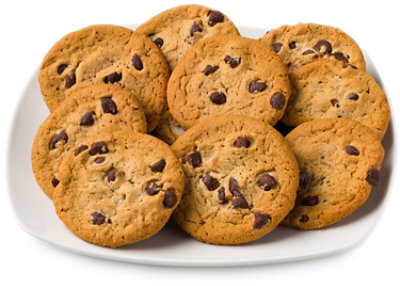 Chocolate Chip Chocolate Filled Cookies 8 Count - EA - Image 1